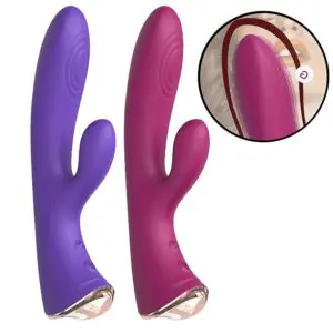 VIBRADOR DE PONTO G E CLÍTORIS COM TAPPING AKALI