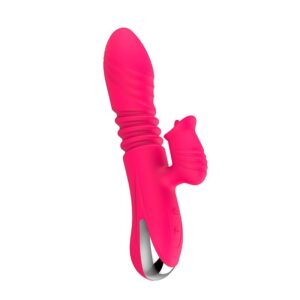 Vibrador de ponto G e Clitóris com Língua e vai e vem 2