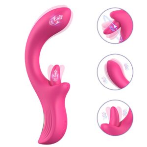 Vibrador de Ponto G e Clitóris com Estimulação com Língua 360 - Nora