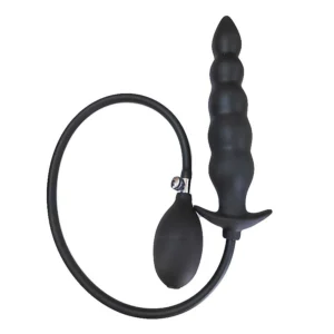 Plug Anal Escalonado - Silicone Inflável - 20.0 X 3.7