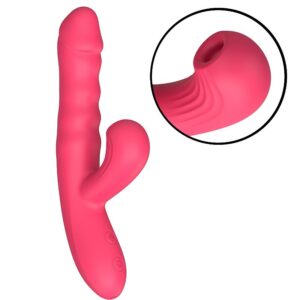 Vibrador de Ponto G e clitóris com Pulsação / Vai e vem