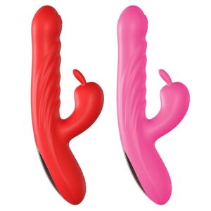Vibrador de Ponto G e clitóris com Vai e vem