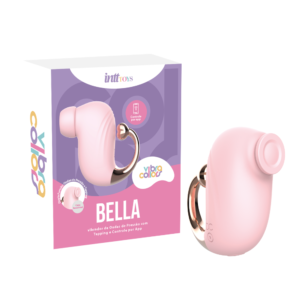 Bella - Vibrador com ondas de pressão e app Rosa Claro