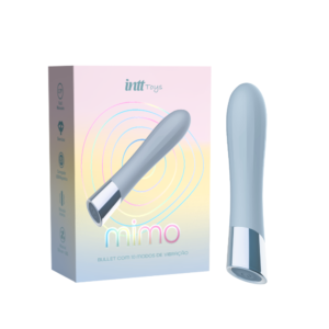 Bullet Mimo - Vibrador Bullet com 10 modos de vibração Azul