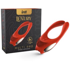 Multi Pro - Vibrador de Casal Vermelho