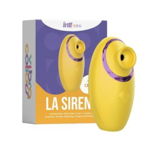 La Sirena Luxury Amarela e Roxa - Estimulador Clitoriano