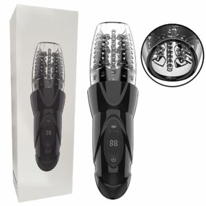 Masturbador Lanterna Para Glande com Rotação / Vai e Vem - Delta VI