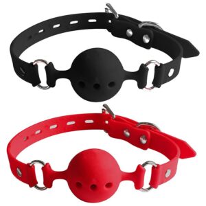 Mordaça de Silicone com Bola 4.5cm