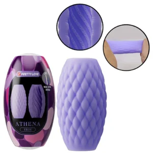 Egg Masturbador Vazado - Eros / Roxo