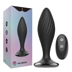 Plug Anal com Controle Remoto - 12,8 x 3,8