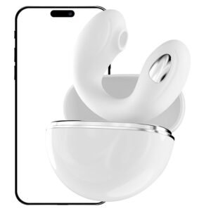 Vibrador de casal com Choque Elétrico e Case - Jenny - APP