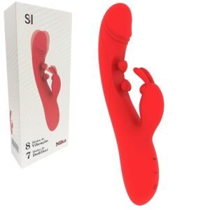Vibrador Ponto G de Clitóris com Dedilhar - Nika