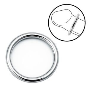 Anel Peniano Aço Inoxidável 5.0 cm