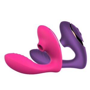 Vibrador de Ponto G e Clitóris com Pulsação - Carlota